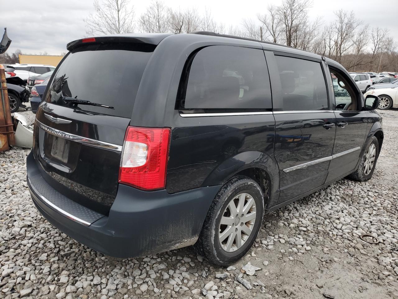 2014 Chrysler Town & Country VIN 2C4RC1BG8ER206985 Copart auction photo, side damage thumbnail 3