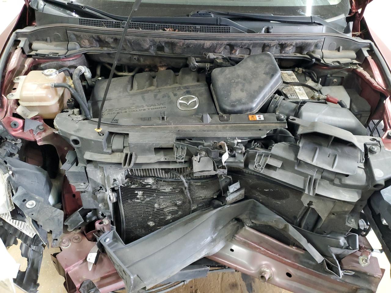 2011 Mazda CX-9 VIN JM3TB2DA9B0302919 Copart auction photo, front end / rear end damage thumbnail 12