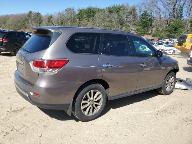 2014 Nissan Pathfinder VIN 5N1AR2MM7EC637407 Copart auction photo, front end / rear end damage thumbnail 3
