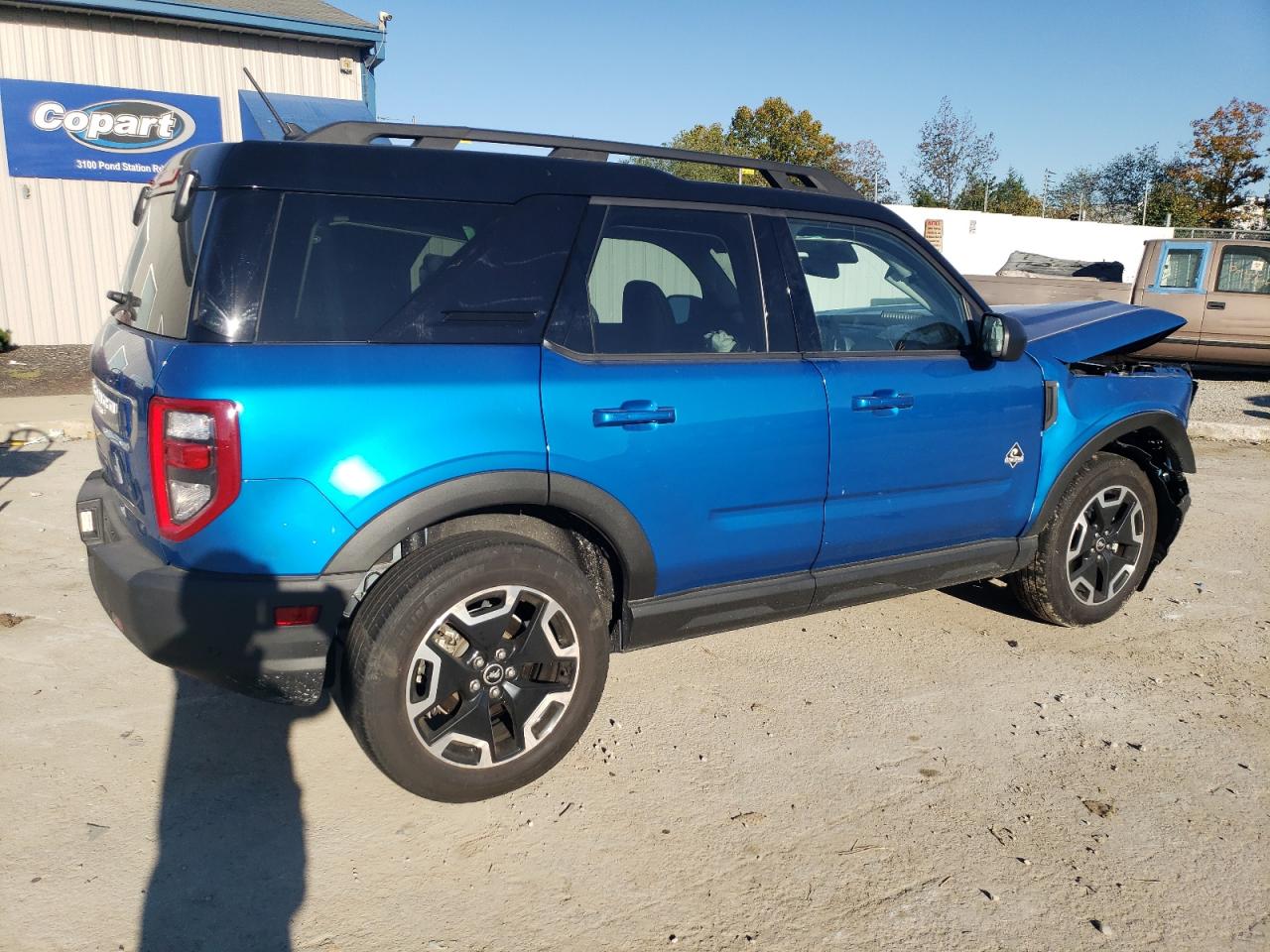 2022 Ford Bronco VIN 3FMCR9C60NRD70438 Copart auction photo, front end damage thumbnail 3