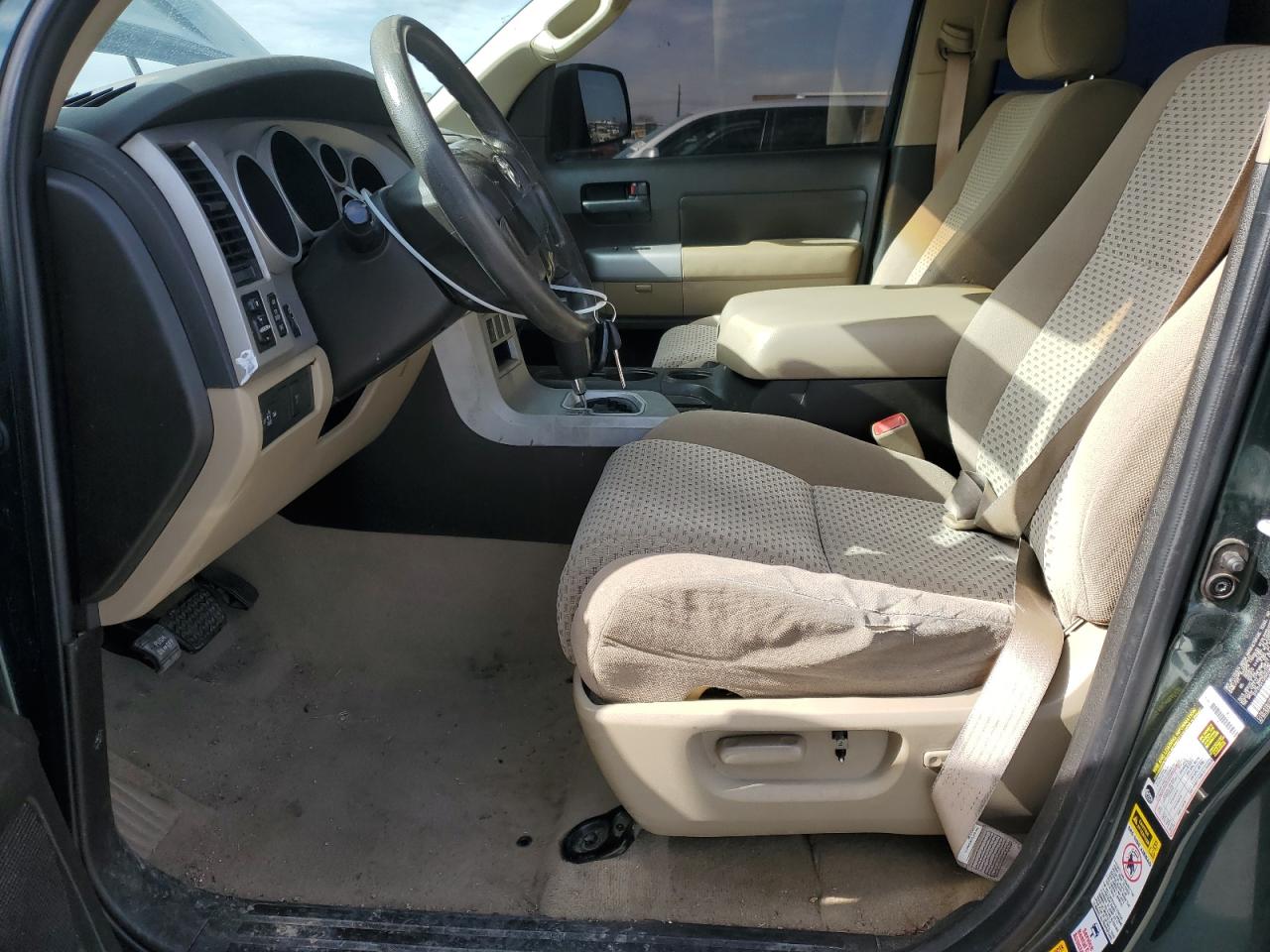 2008 Toyota Tundra VIN 5TFRV54138X048944 Copart auction photo, side / front end damage thumbnail 7
