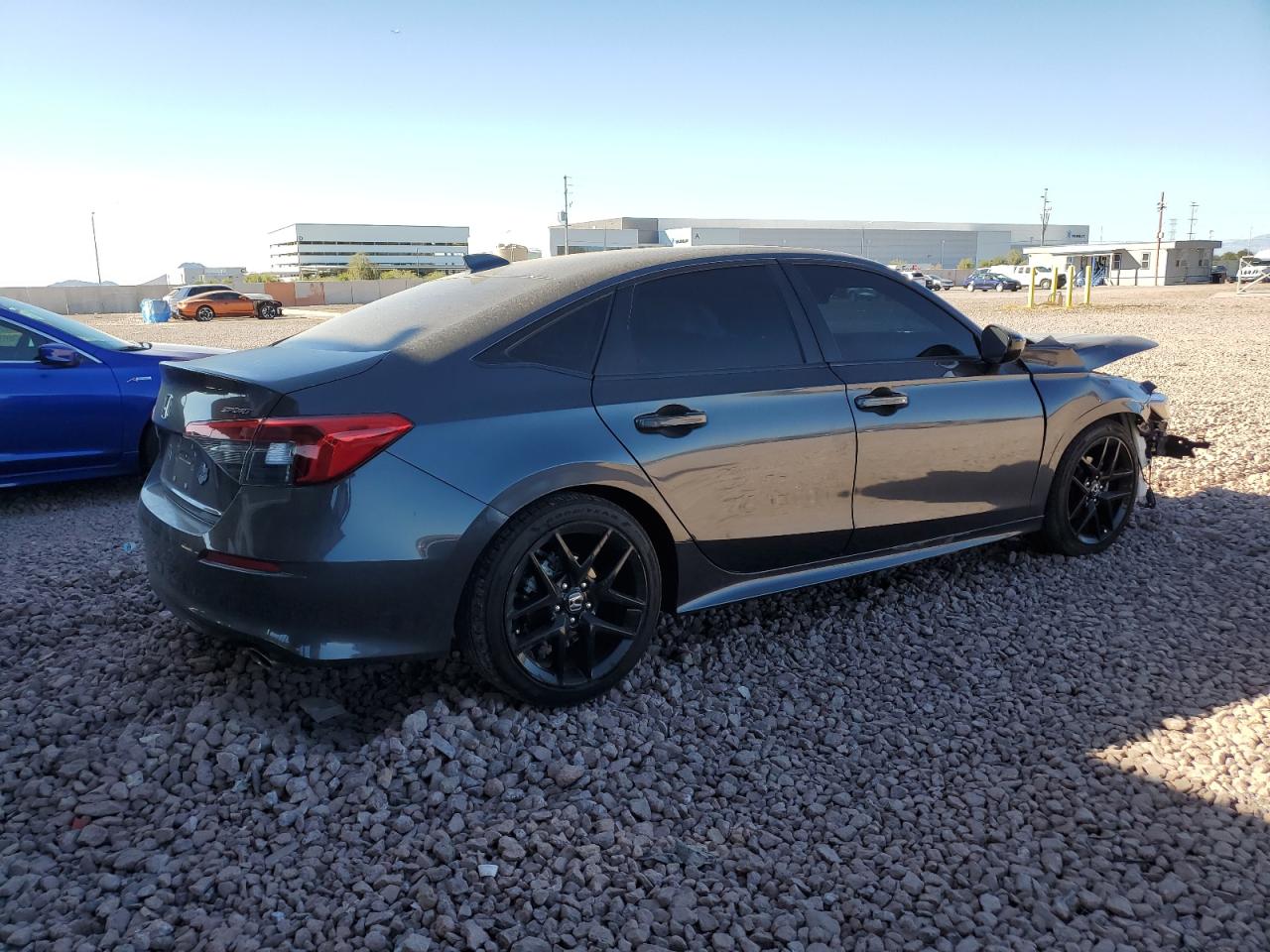 2024 Honda Civic VIN 2HGFE2F54RH540536 Copart auction photo, front end / side damage thumbnail 3