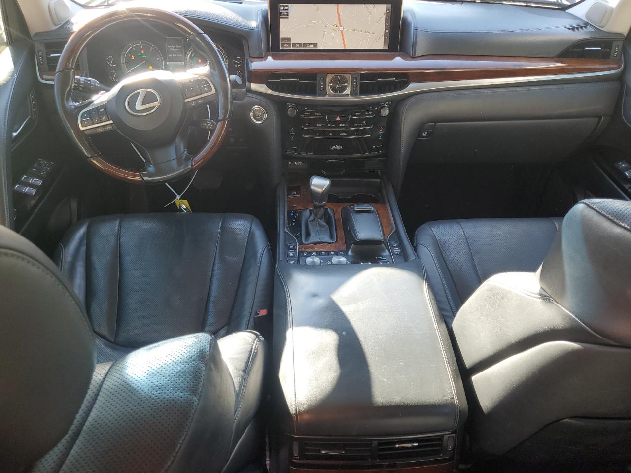 2017 Lexus LX VIN JTJHY7AX9H4248149 Copart auction photo, front end / mechanical damage thumbnail 8