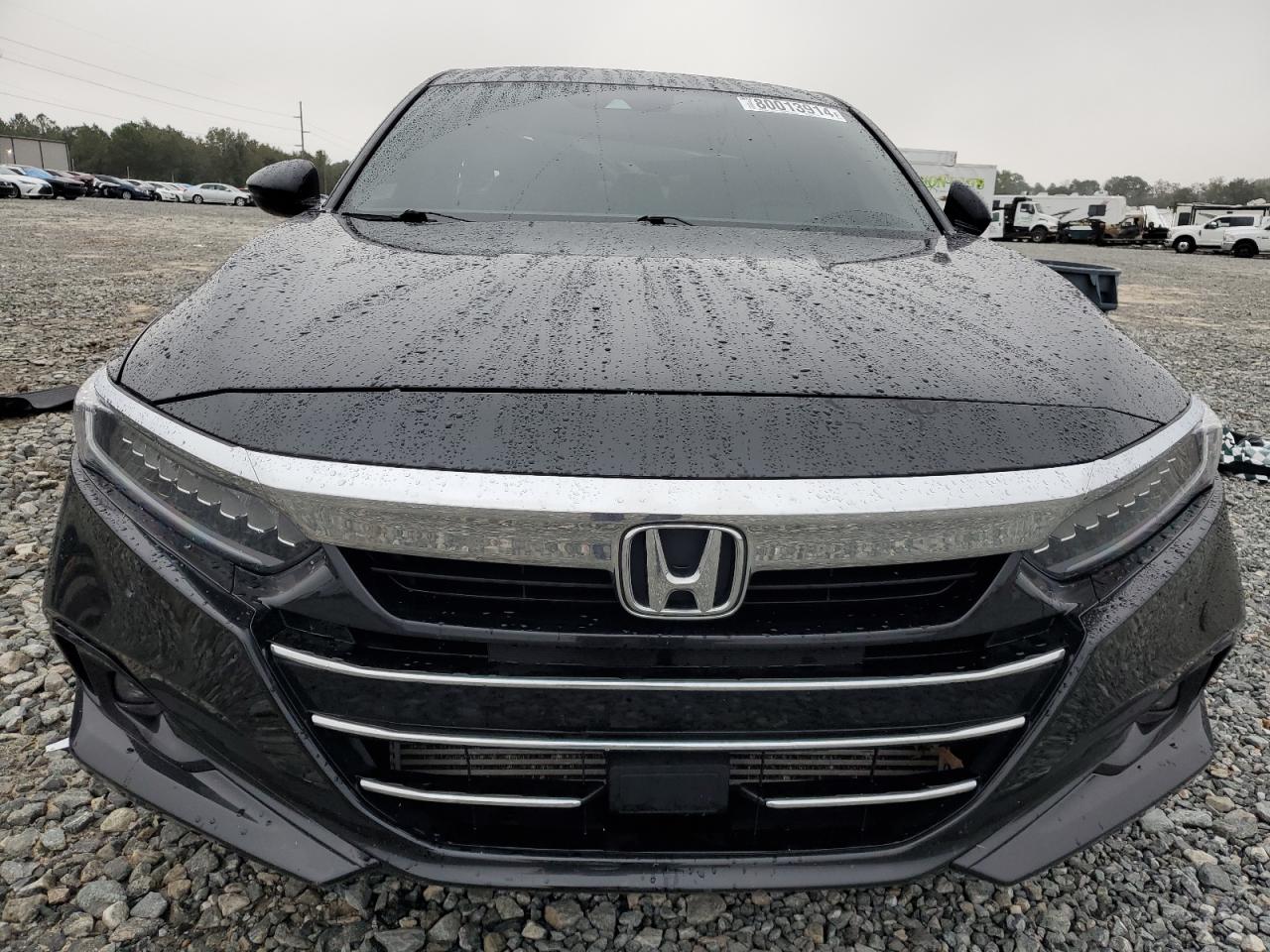 2021 Honda Accord VIN 1HGCV1F51MA005491 Copart auction photo, rear end damage thumbnail 5