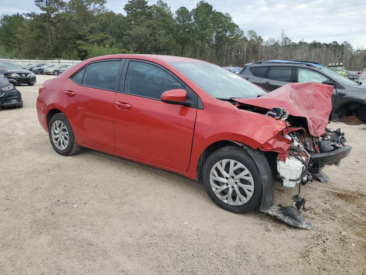 2019 Toyota Corolla VIN 5YFBURHE0KP930460 Copart auction photo, front end damage thumbnail 4