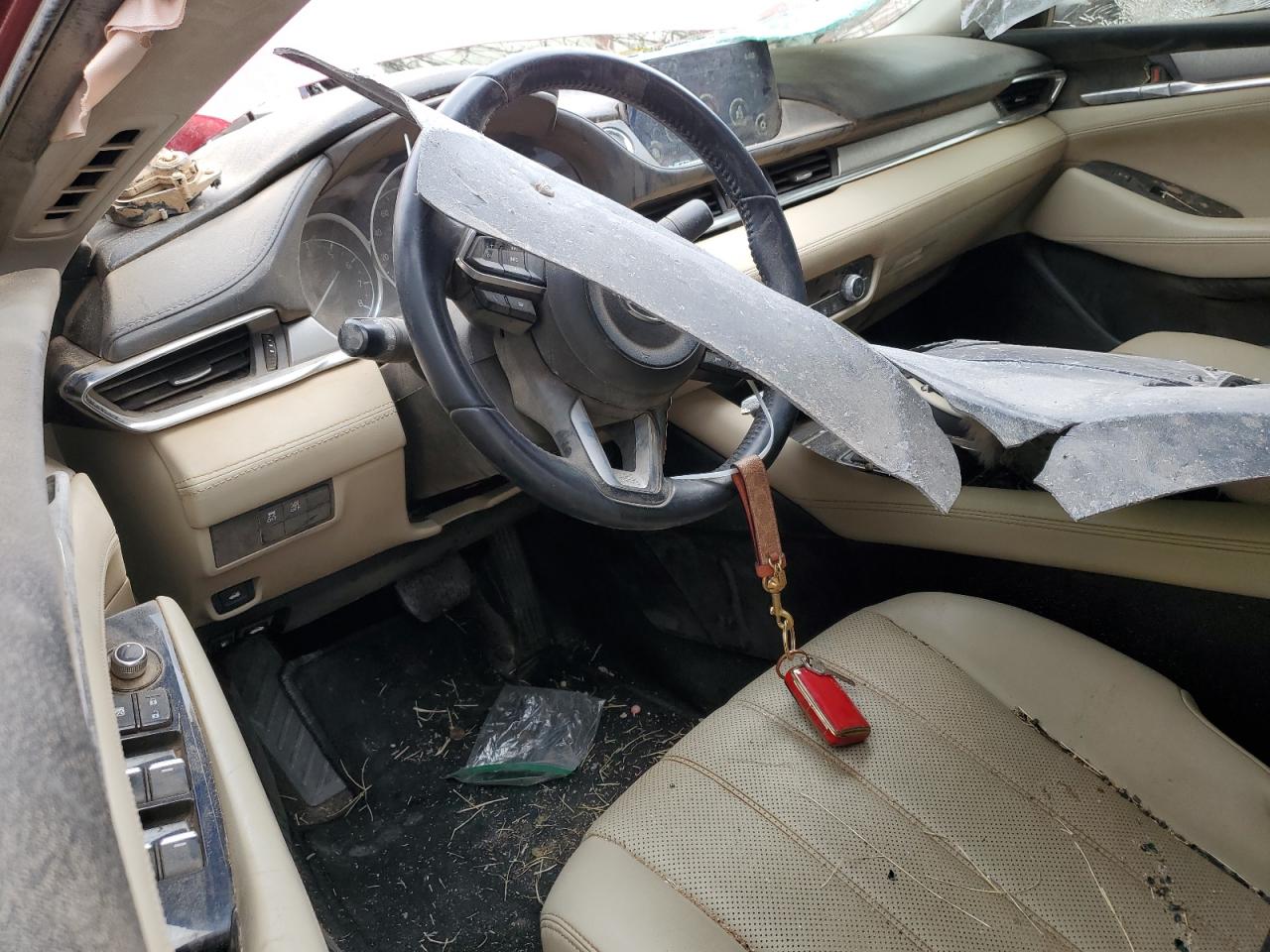 2020 Mazda 6 VIN JM1GL1VM5L1524377 Copart auction photo, all over damage thumbnail 8