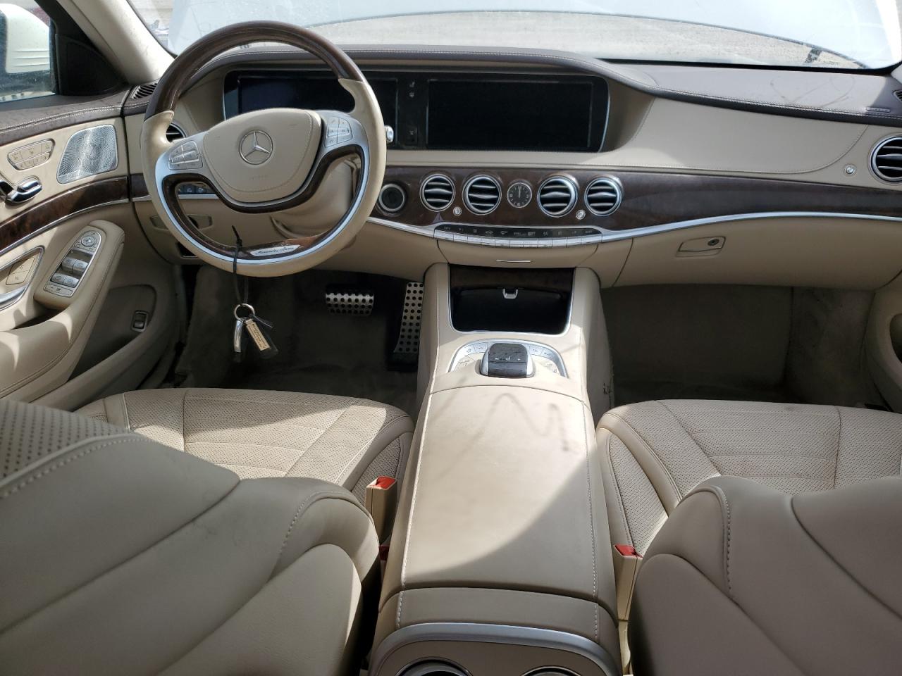 2016 Mercedes-Benz S-klasse VIN WDDUG8FB7GA234778 Copart auction photo, water/flood damage thumbnail 8