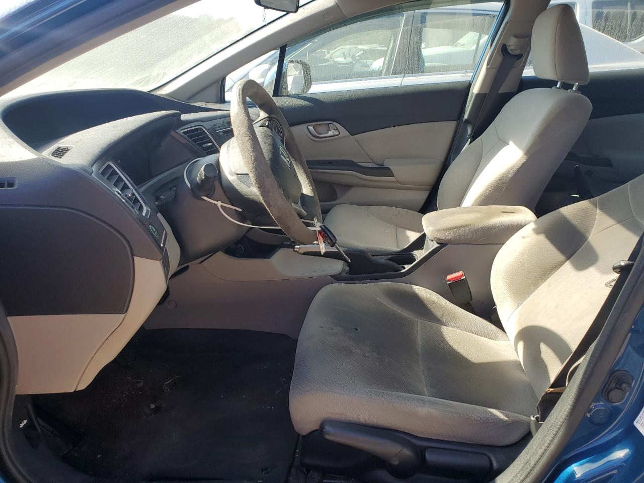 2013 Honda Civic VIN 2HGFB2F52DH539953 Copart auction photo, frame damage / minor dent/scratches damage thumbnail 7