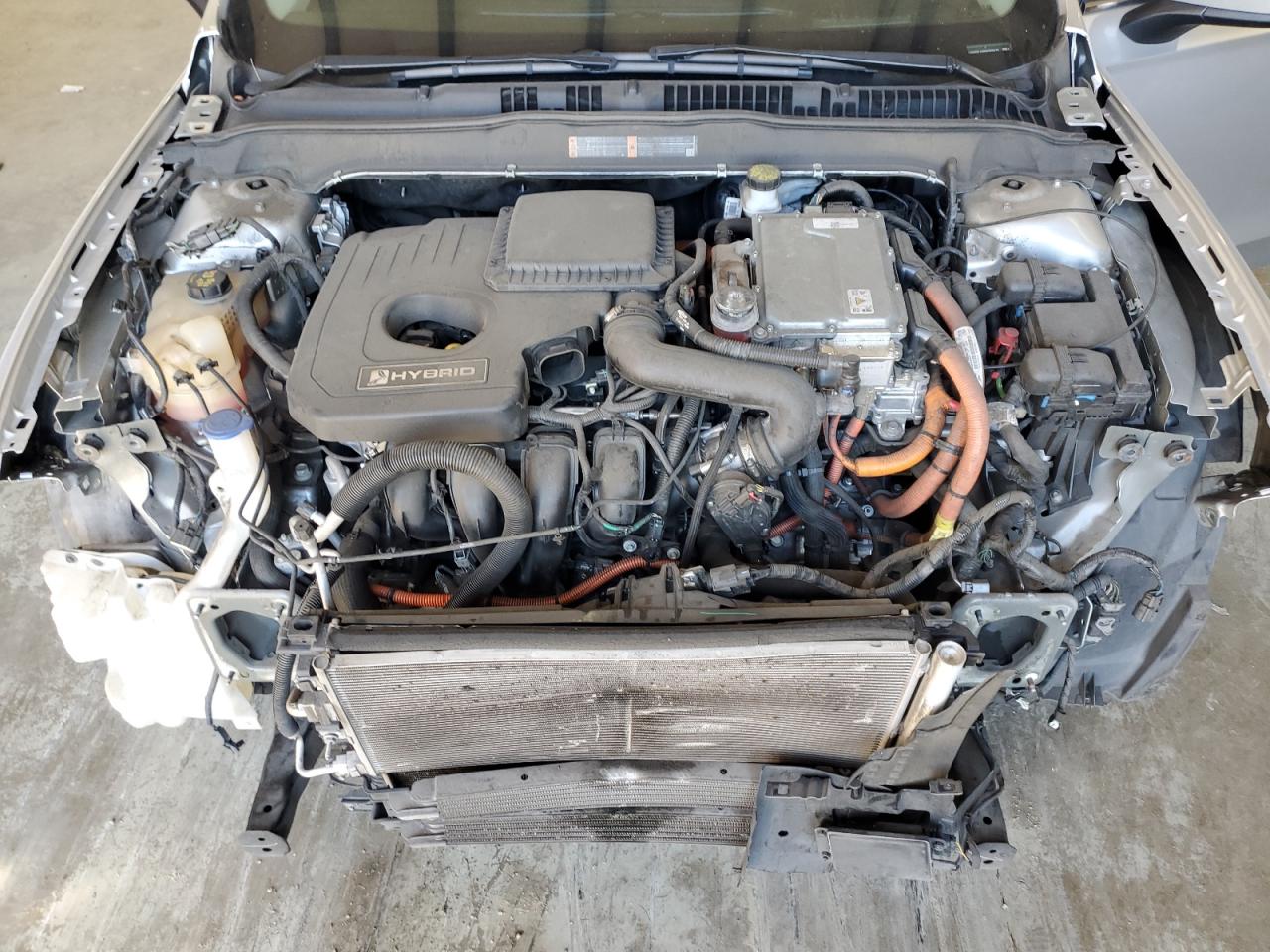 2019 Ford Fusion VIN 3FA6P0LU6KR226475 Copart auction photo, all over damage thumbnail 11