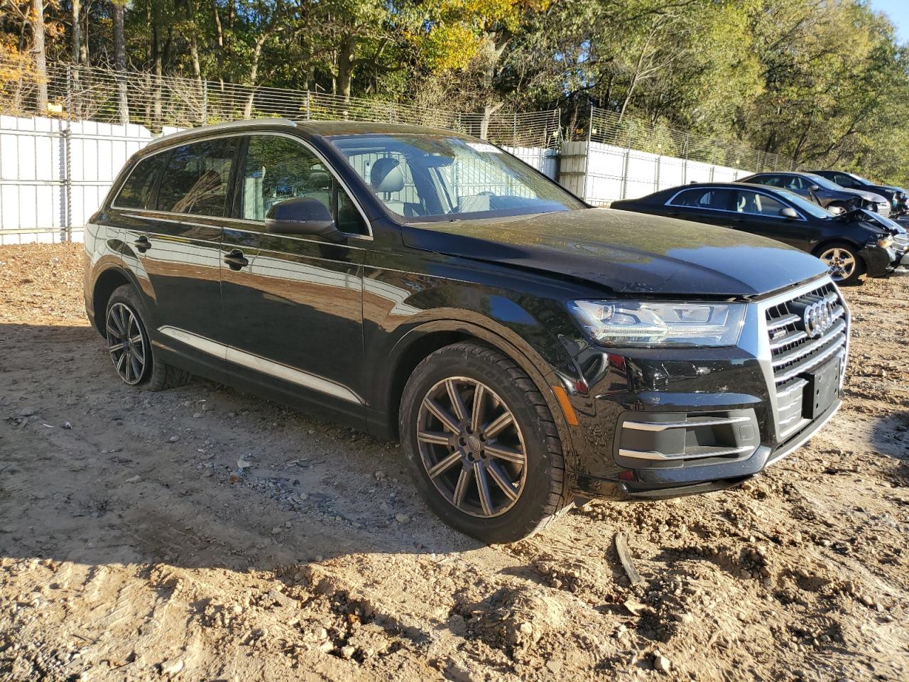 2019 Audi Q7 VIN WA1LHAF71KD025981 Copart auction photo, side damage thumbnail 4