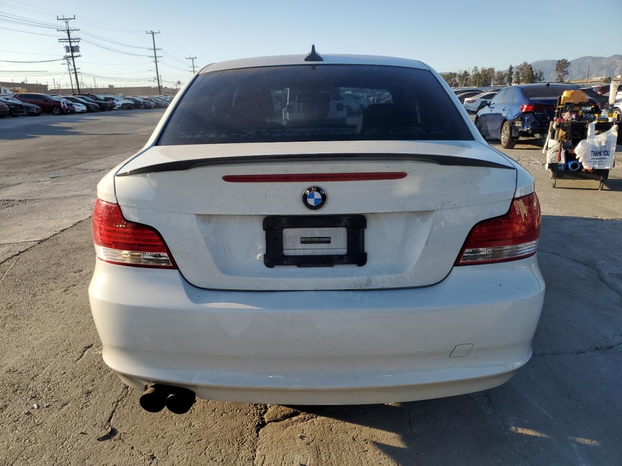 2011 BMW 1er VIN WBAUP9C52BVL89509 Copart auction photo, water/flood damage thumbnail 6