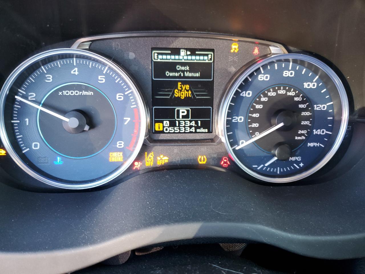 2015 Subaru XV VIN JF2GPASC9F8316077 Copart auction photo, front end / rear end damage thumbnail 9
