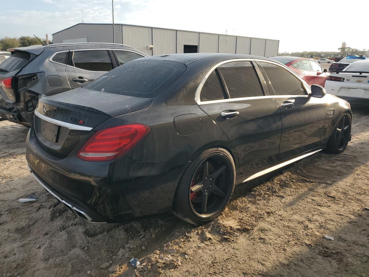 2018 Mercedes-Benz C-klasse VIN 55SWF8HB7JU258742 Copart auction photo, mechanical damage thumbnail 3