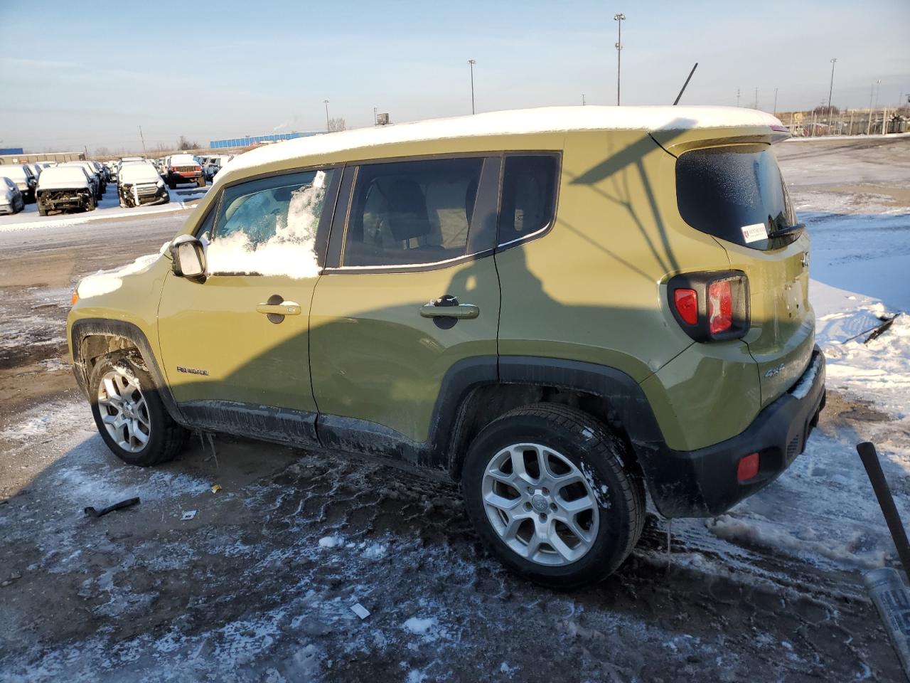 2015 Jeep Renegade VIN ZACCJBBT7FPB81727 Copart auction photo, front end / side damage thumbnail 2
