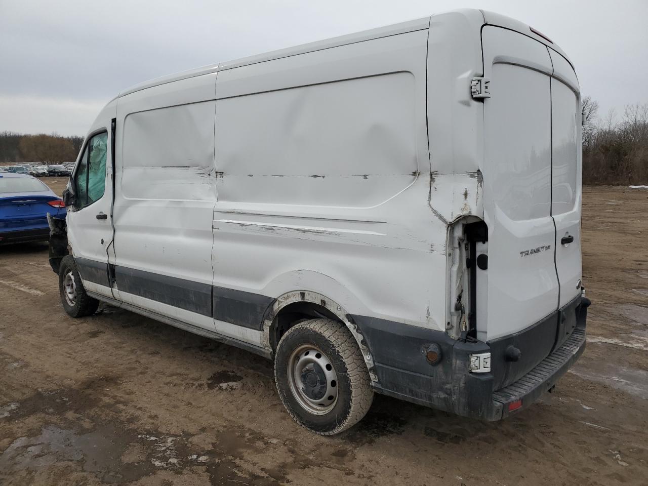 2017 Ford Transit VIN 1FTBW2CM6HKA93561 Copart auction photo, front end / side damage thumbnail 2