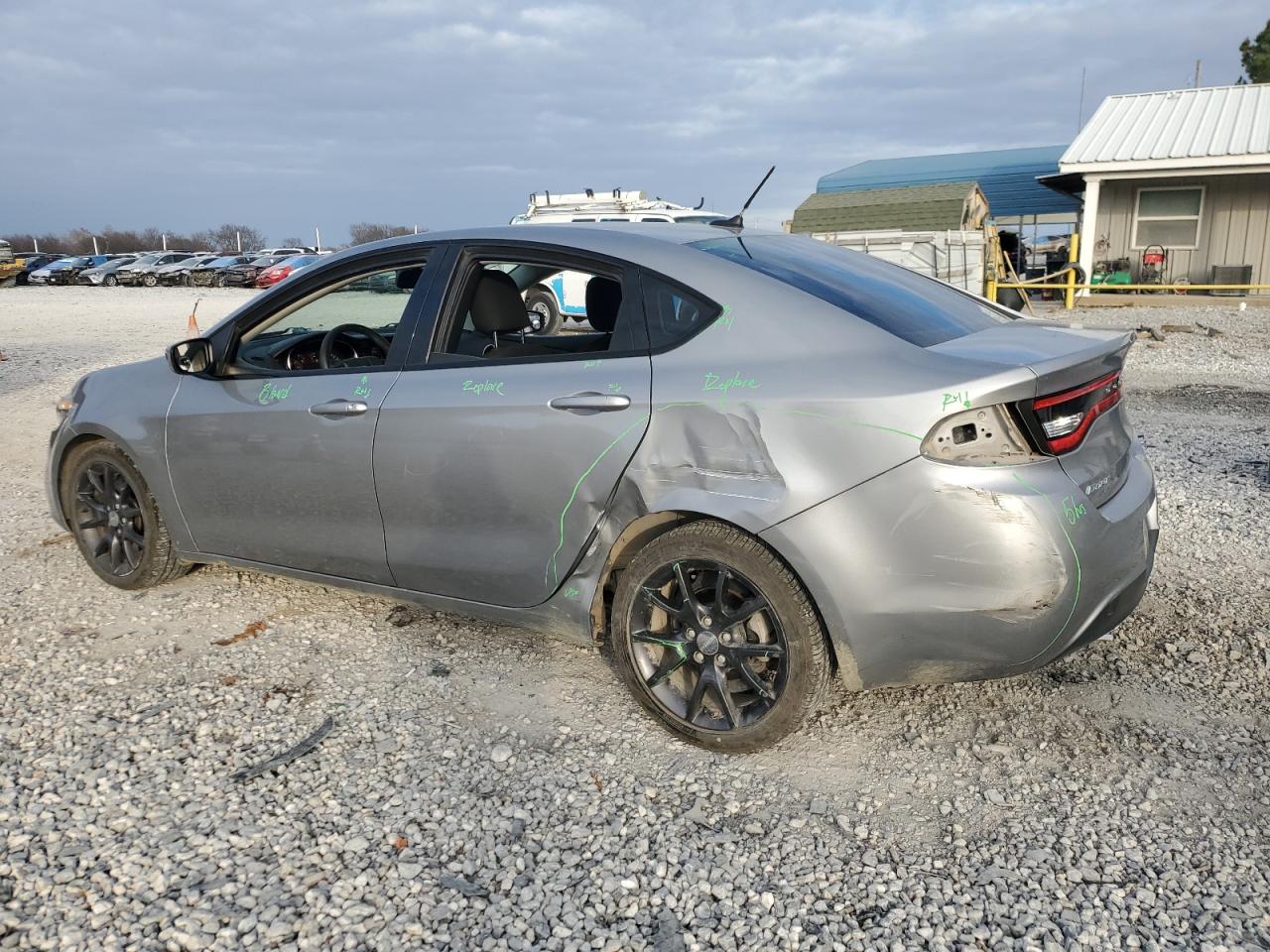 2016 Dodge Dart VIN 1C3CDFAA2GD606385 Copart auction photo, all over damage thumbnail 2
