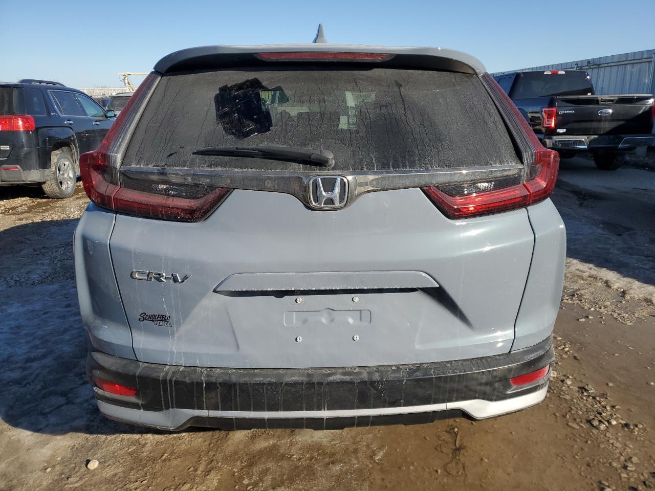 2022 Honda CR-V VIN 7FARW1H55NE024559 Copart auction photo, undercarriage / front end damage thumbnail 6