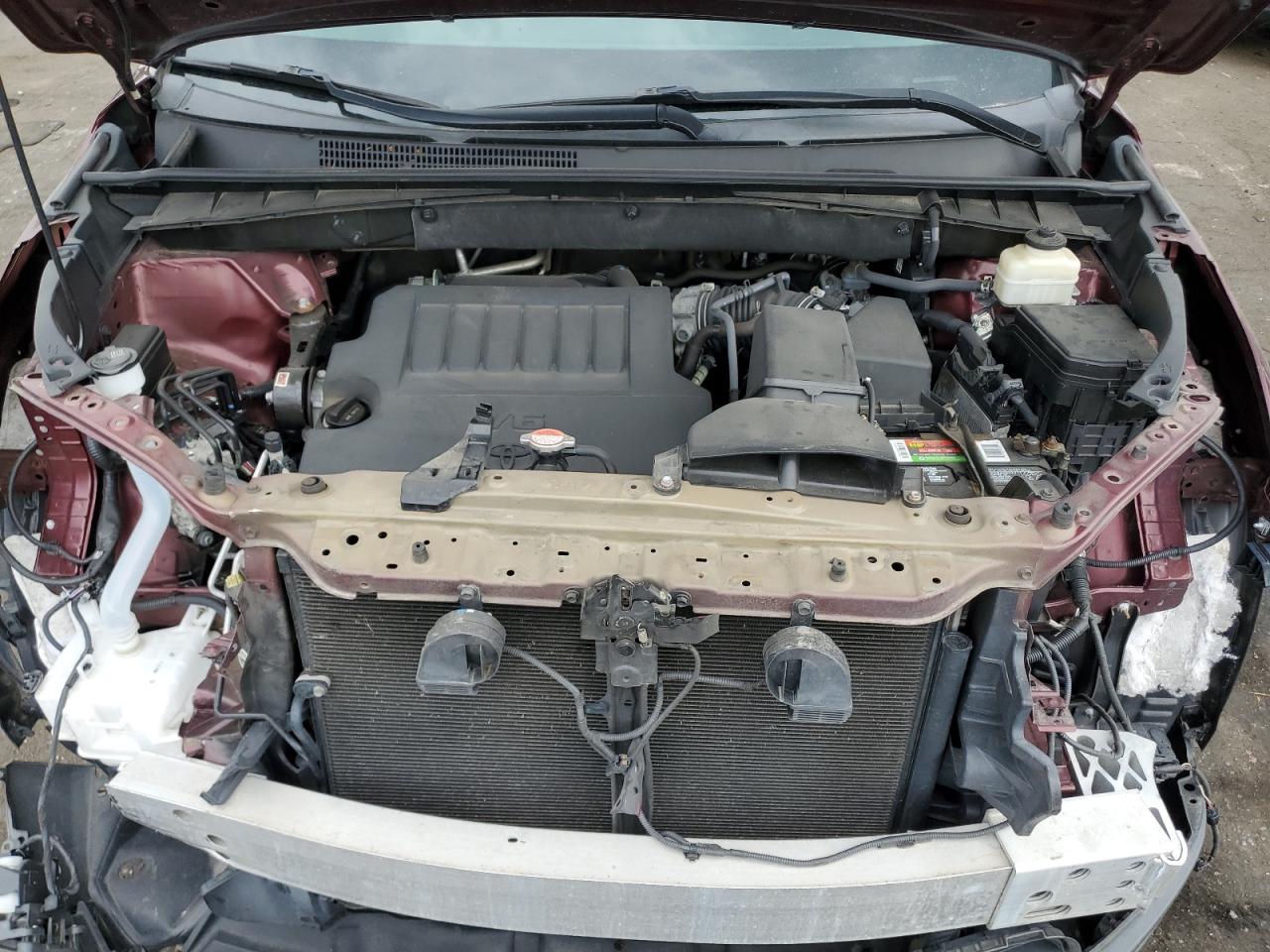 2015 Toyota Highlander VIN 5TDJKRFH6FS223973 Copart auction photo, all over damage thumbnail 11