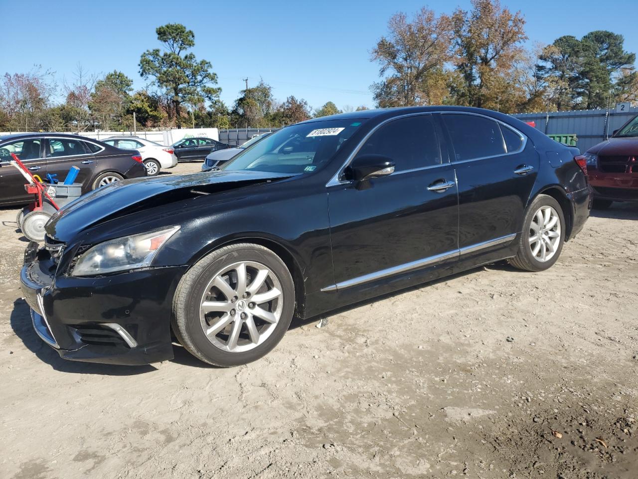 2013 Lexus LS VIN JTHCL5EF3D5019390