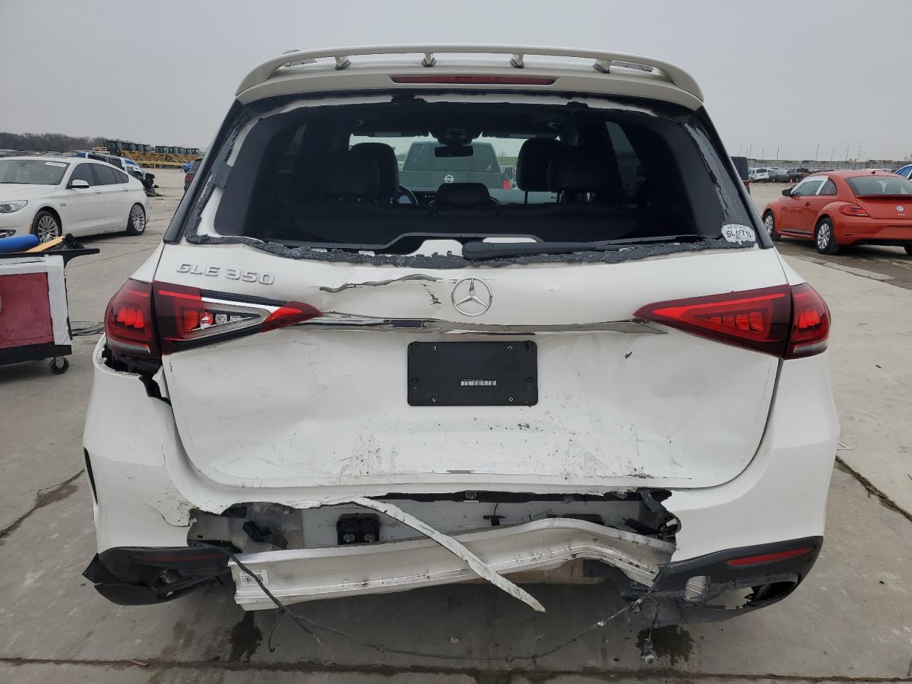 2021 Mercedes-Benz GLE VIN 4JGFB4JB2MA362645 Copart auction photo, rear end / front end damage thumbnail 6