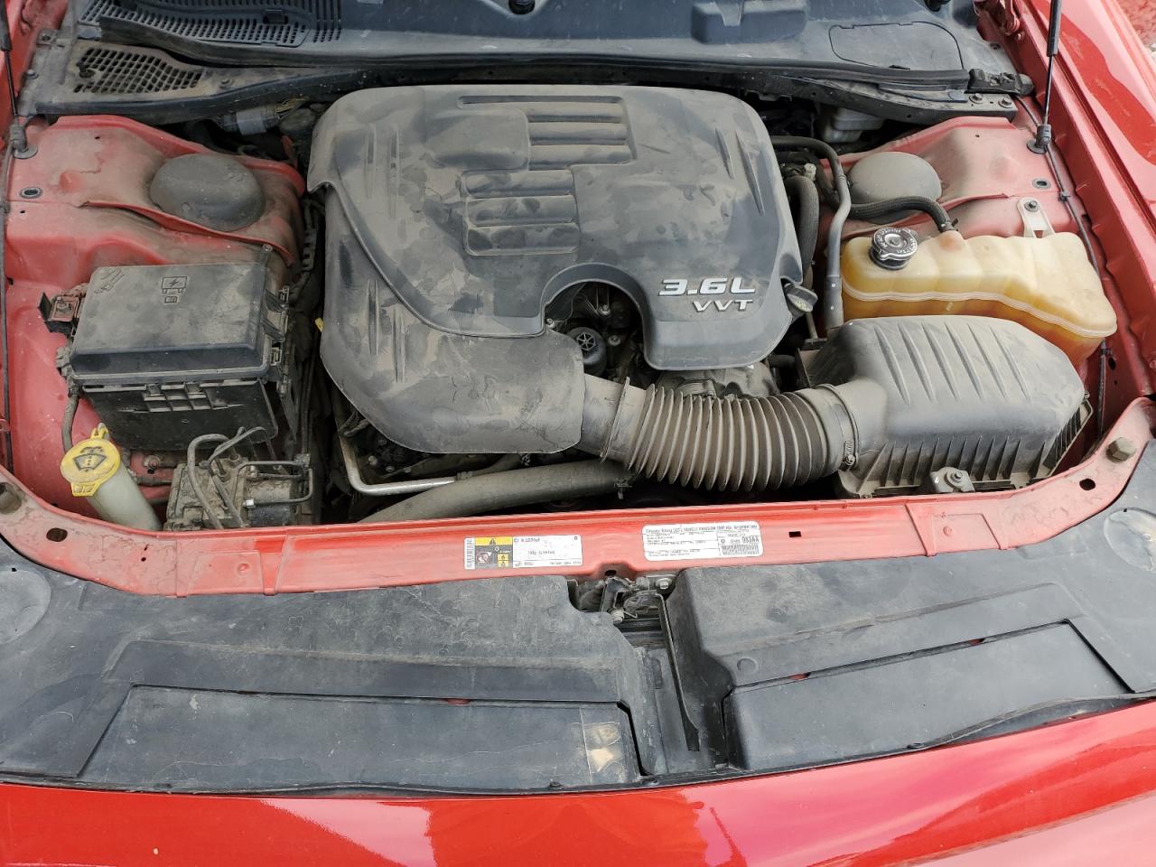 2014 Dodge Challenger VIN 2C3CDYAG6EH289615 Copart auction photo, side / front end damage thumbnail 11