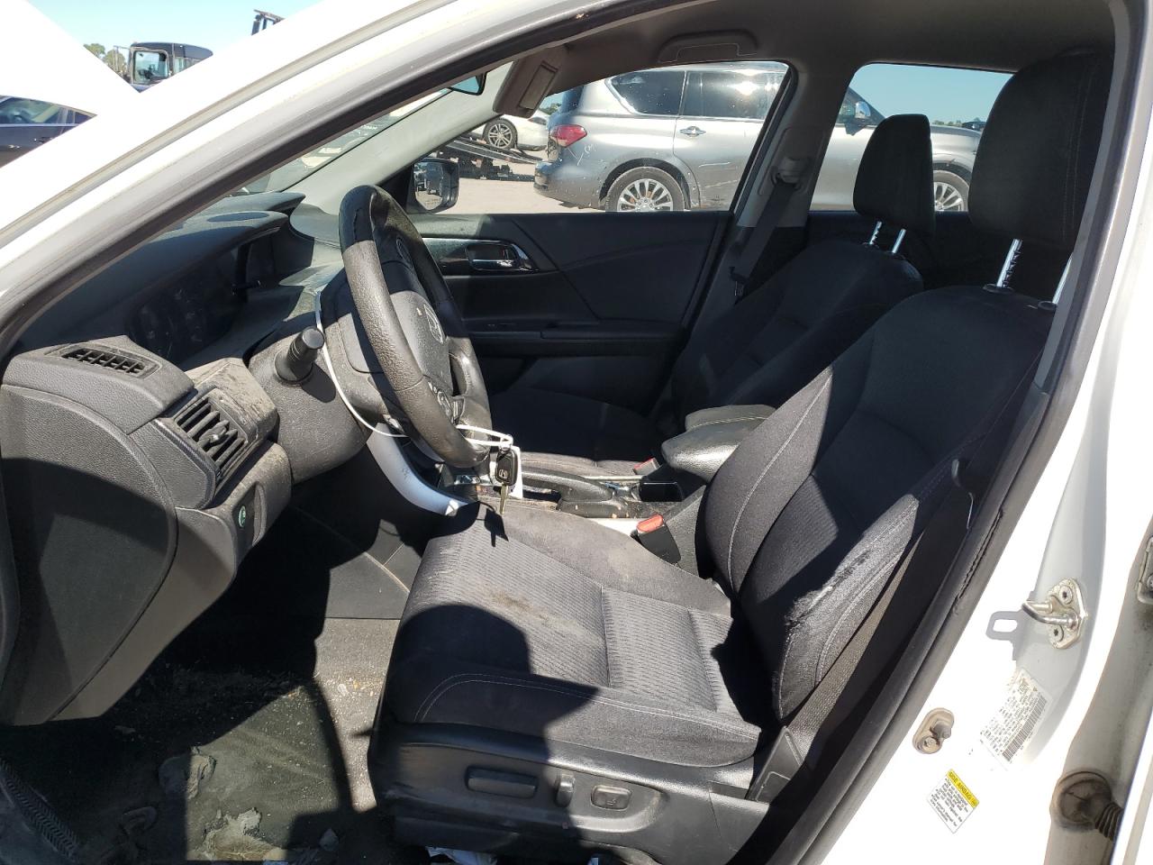 2015 Honda Accord VIN 1HGCR2F56FA104319 Copart auction photo, rear end / front end damage thumbnail 7