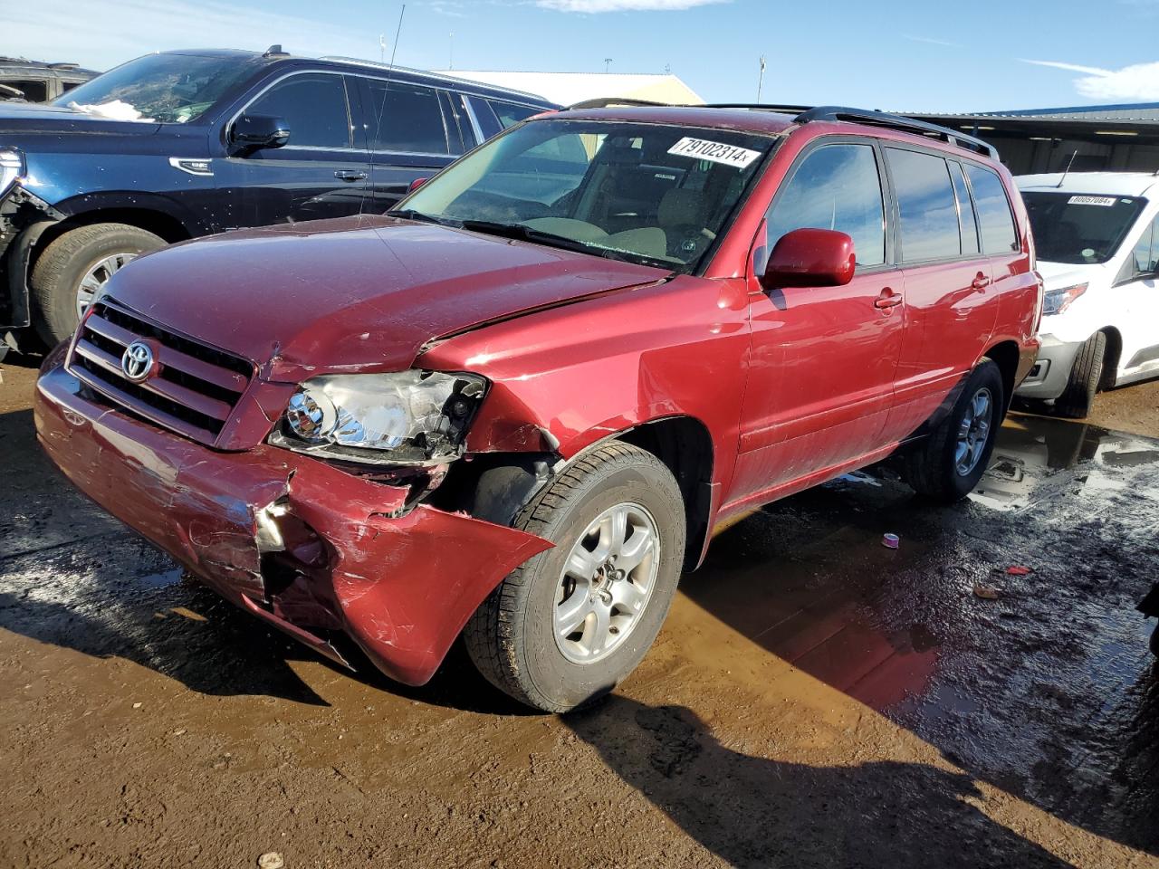 2005 Toyota Highlander VIN JTEEP21A150079556