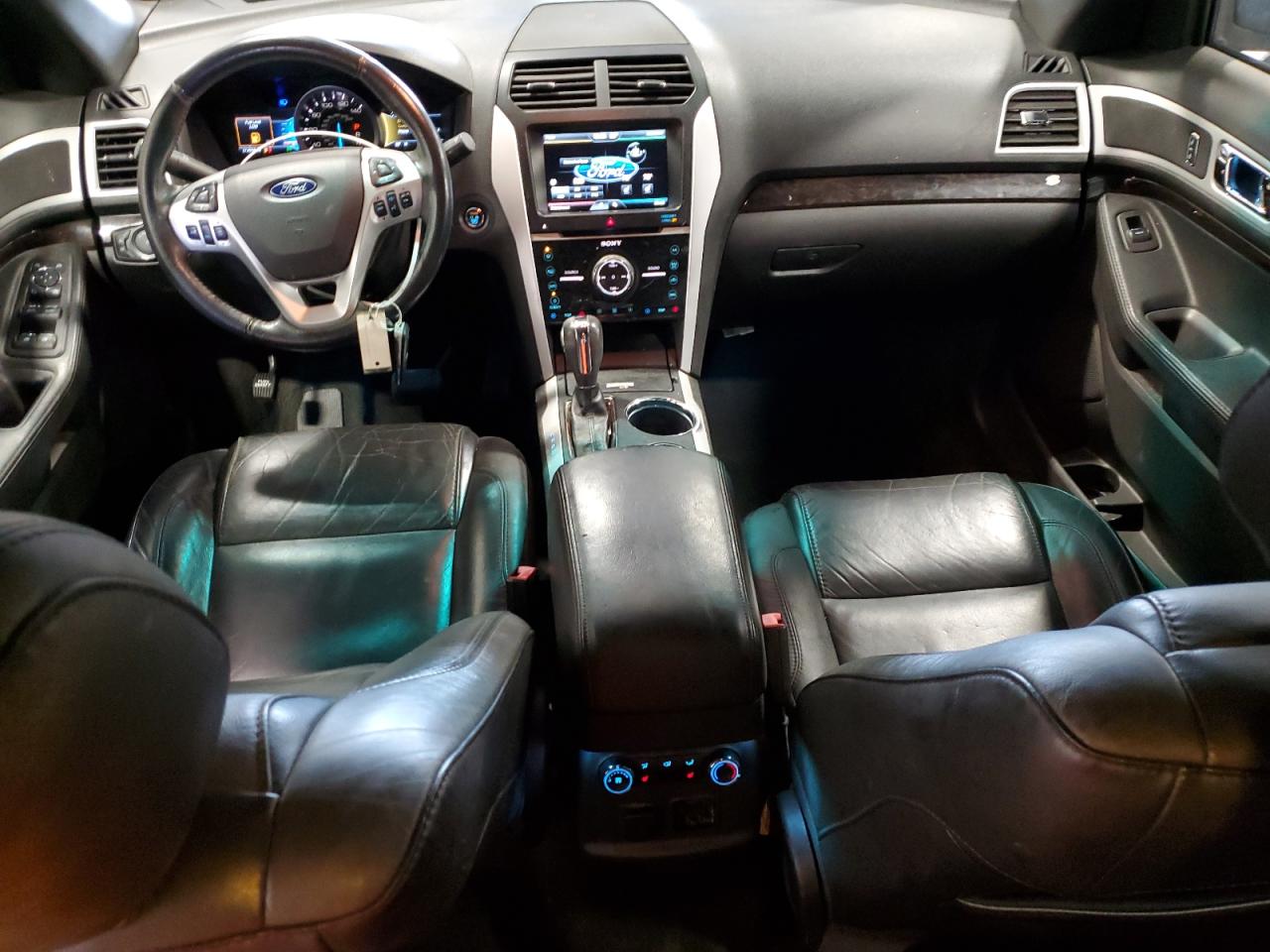2014 Ford Explorer VIN 1FM5K7F81EGB64325 Copart auction photo, rear end damage thumbnail 8