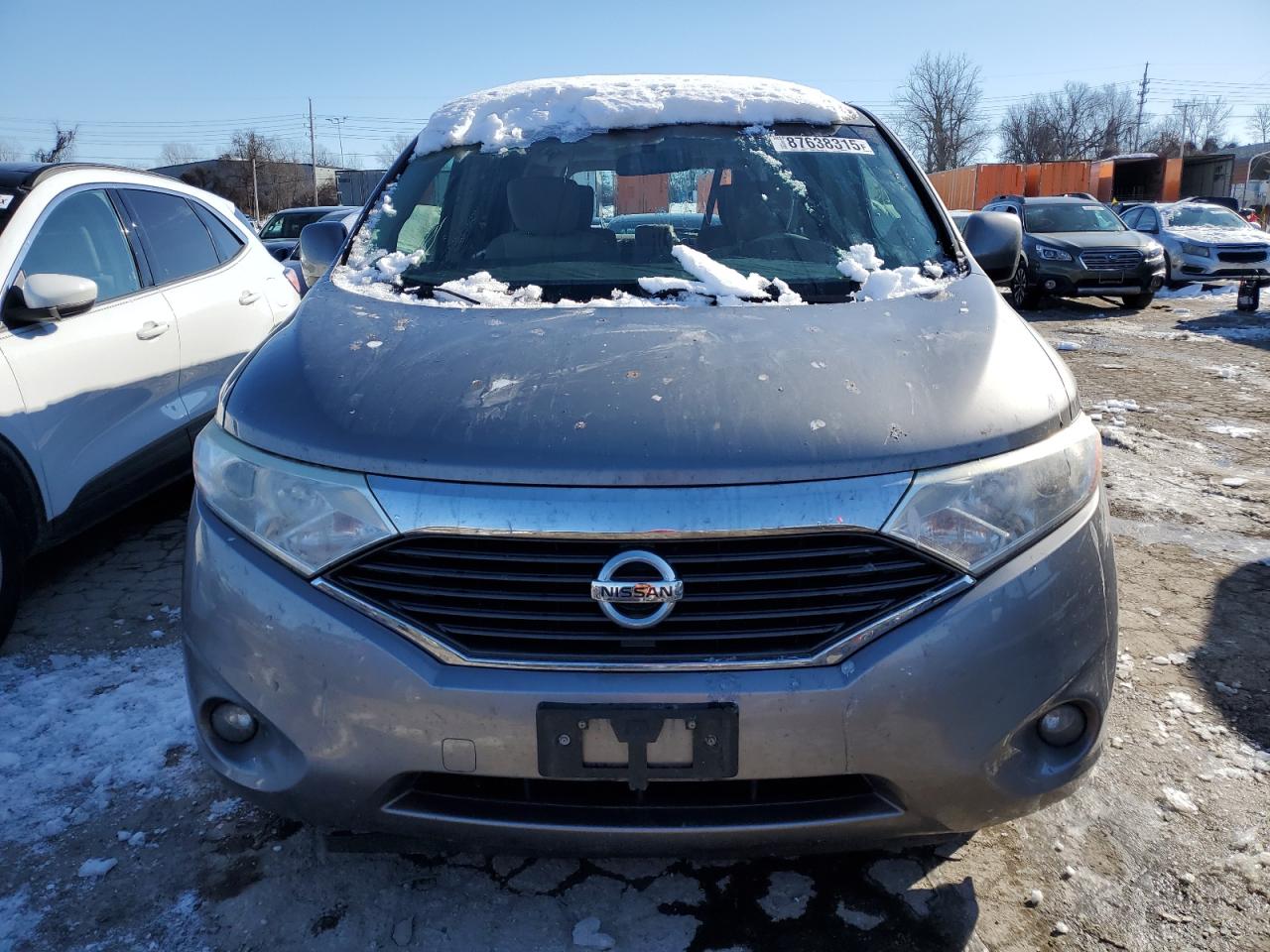 2013 Nissan Quest VIN JN8AE2KP0D9067974 Copart auction photo, rear end damage thumbnail 5