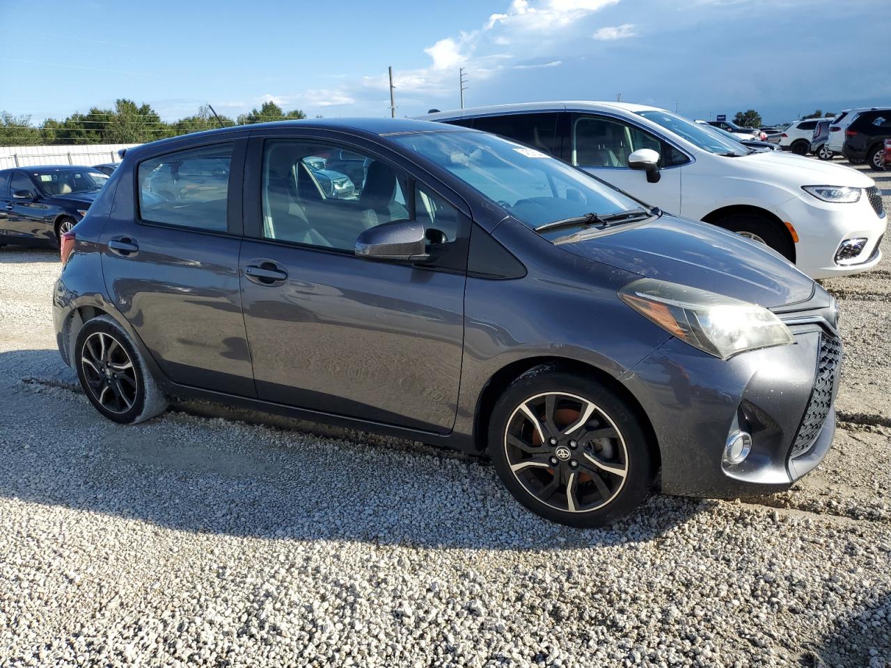 2015 Toyota Yaris VIN VNKKTUD30FA029181 Copart auction photo, water/flood damage thumbnail 4