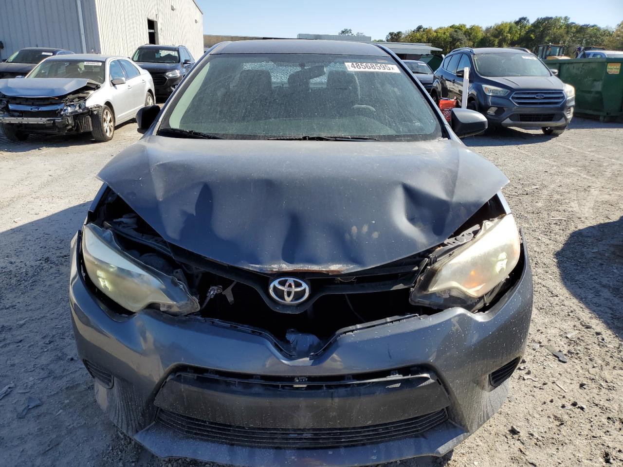 2014 Toyota Corolla VIN 2T1BURHE5EC219177 Copart auction photo, front end damage thumbnail 5