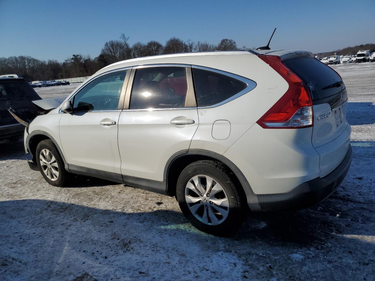 2014 Honda CR-V VIN 5J6RM4H78EL076067 Copart auction photo, front end / minor dent/scratches damage thumbnail 2