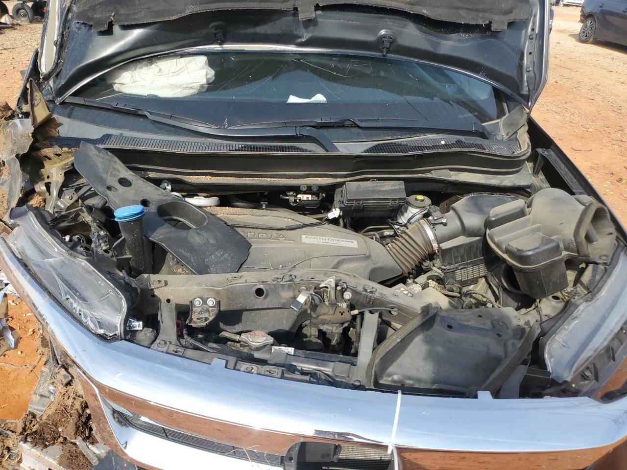 2020 Honda Pilot VIN 5FNYF5H59LB009624 Copart auction photo, front end / side damage thumbnail 13