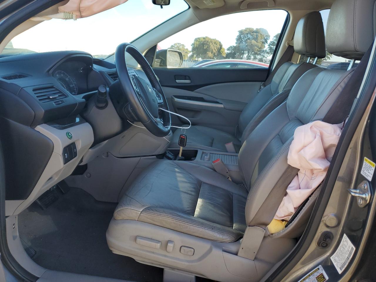 2014 Honda CR-V VIN 2HKRM3H77EH563314 Copart auction photo, front end damage thumbnail 7