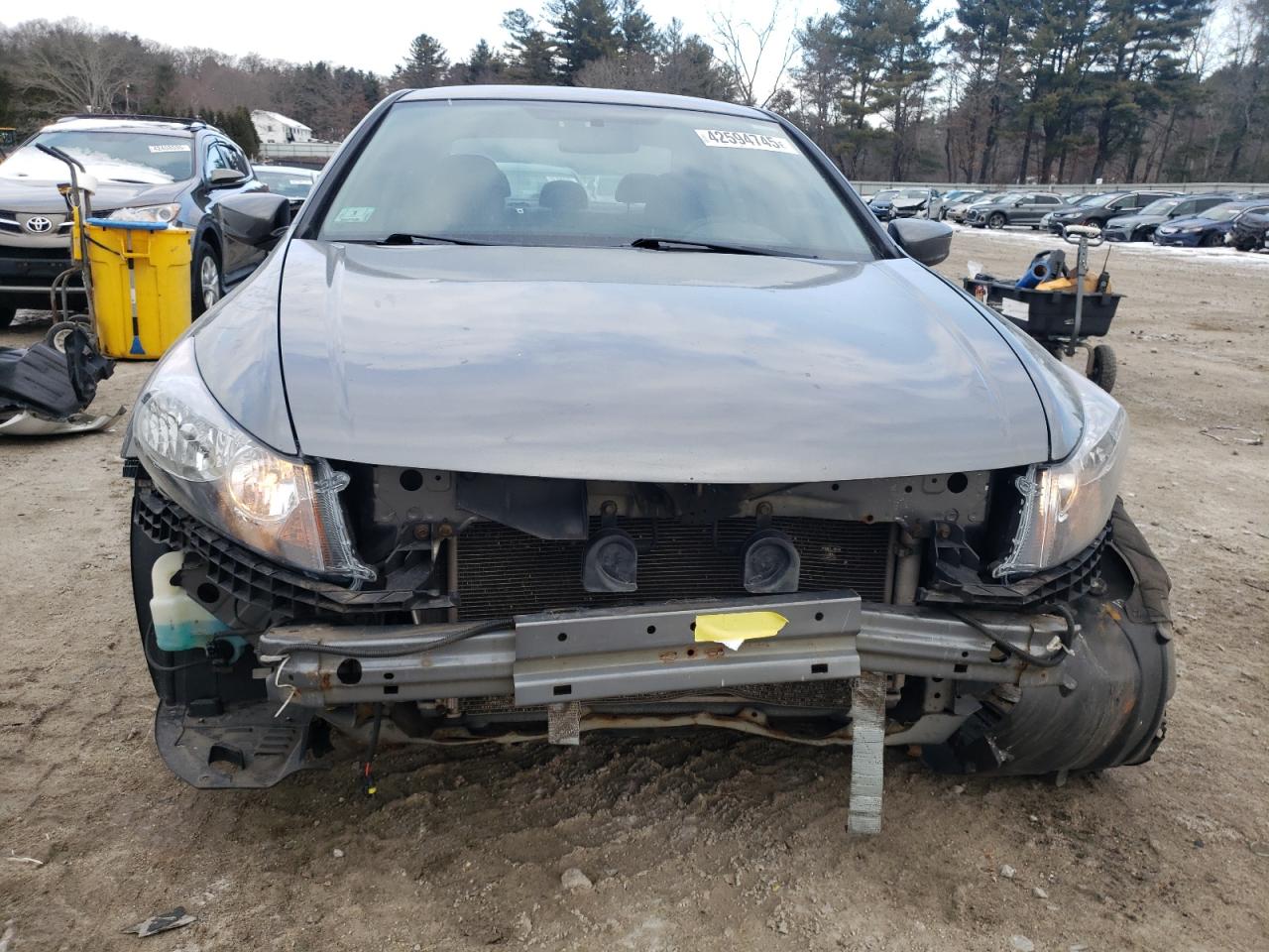 2011 Honda Accord VIN 1HGCP2E31BA115812 Copart auction photo, front end / undercarriage damage thumbnail 5
