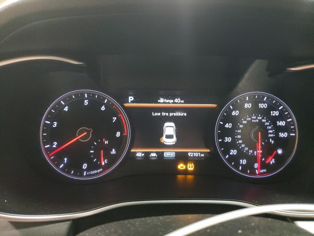 2019 Genesis G70 VIN KMTG34LA3KU035226 Copart auction photo, front end damage thumbnail 9