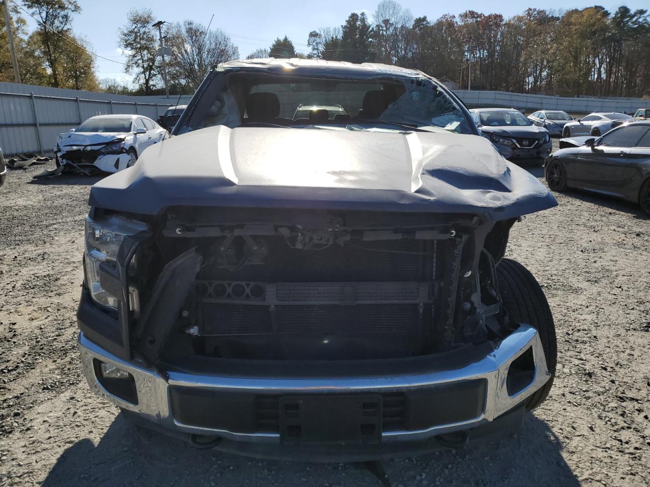 2017 Ford F-150 VIN 1FTFX1EF6HFC91301 Copart auction photo, all over damage thumbnail 5