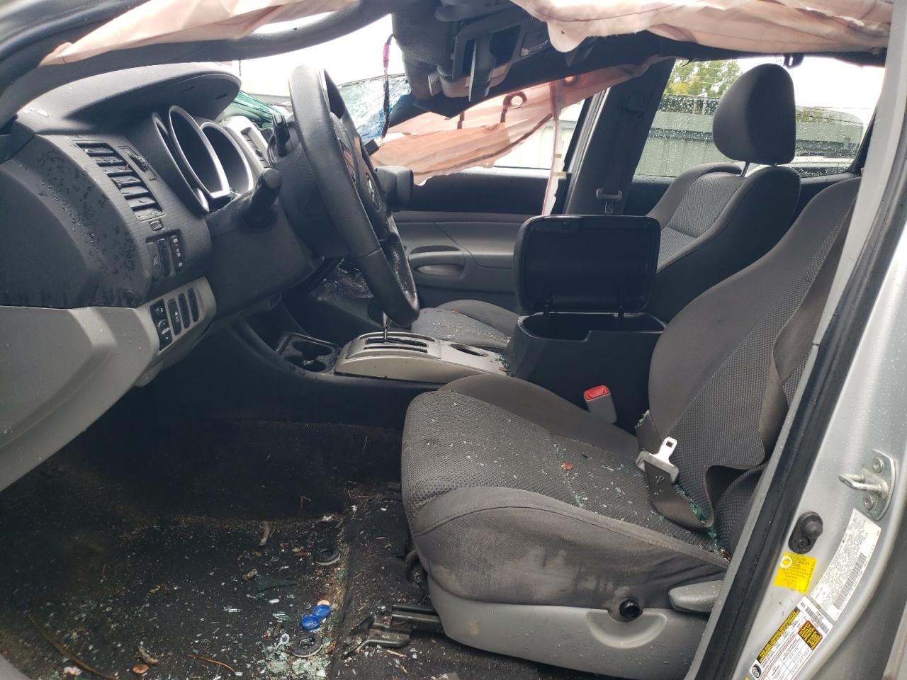 2013 Toyota Tacoma VIN 5TFJU4GN3DX047344 Copart auction photo, rollover damage thumbnail 7