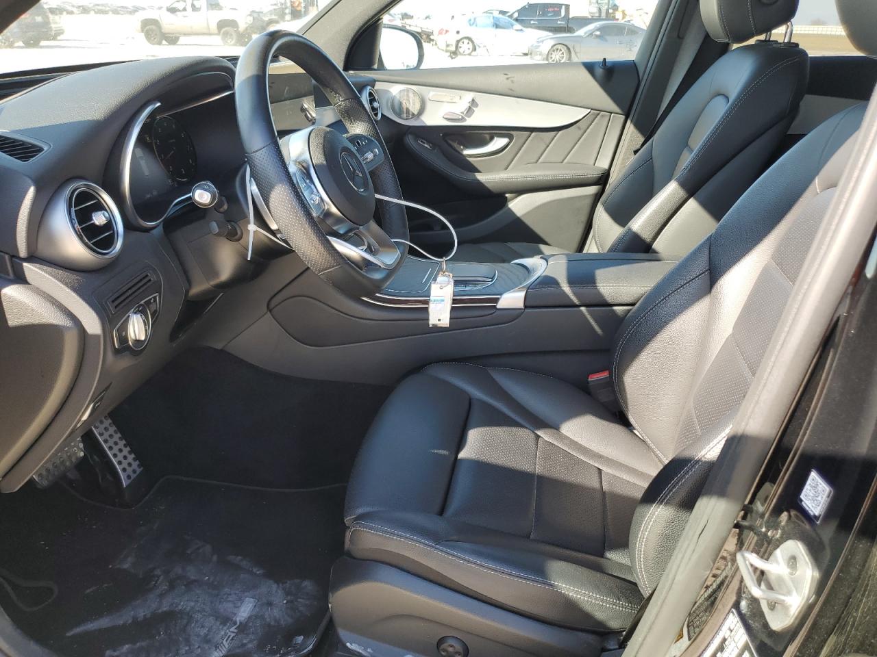 2021 Mercedes-Benz GLC VIN W1N0G8DBXMV321941 Copart auction photo, side damage thumbnail 7