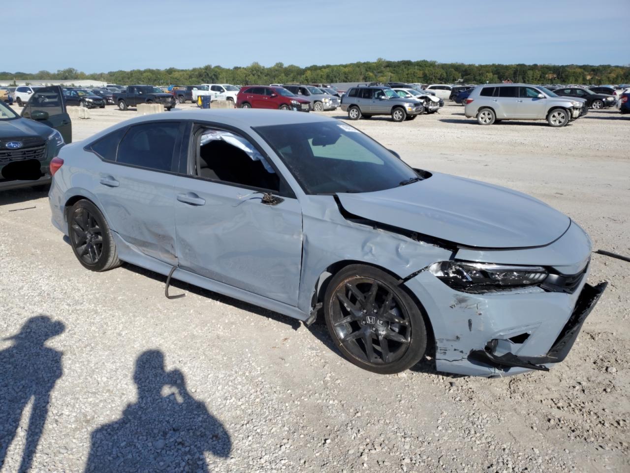 2024 Honda Civic VIN 2HGFE2F52RH555388 Copart auction photo, front end damage thumbnail 4