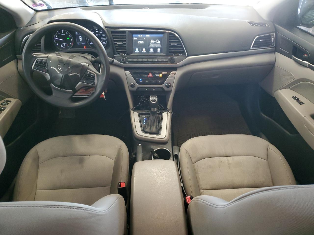 2018 Hyundai Elantra VIN 5NPD84LF3JH402083 Copart auction photo, front end damage thumbnail 8
