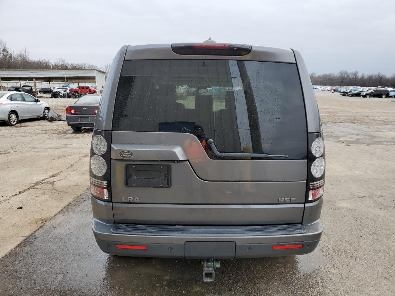 2016 Land Rover LR4 VIN SALAG2V69GA808207 Copart auction photo, top/roof / mechanical damage thumbnail 6