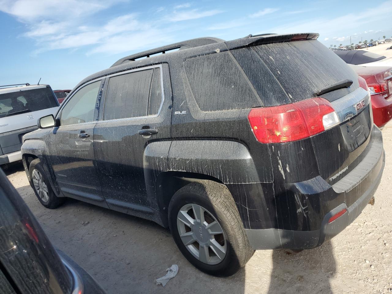 2010 GMC Terrain VIN 2CTALDEW1A6309196 Copart auction photo, water/flood damage thumbnail 2