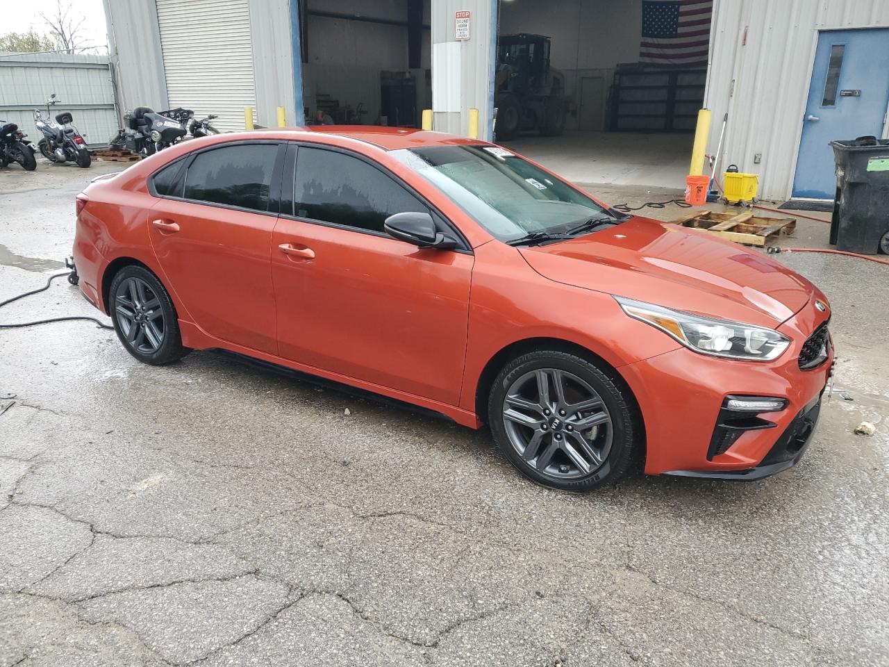 2021 KIA Forte VIN 3KPF34AD6ME377746 Copart auction photo, water/flood damage thumbnail 4