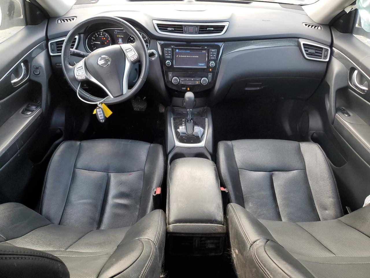 2016 Nissan Rogue VIN 5N1AT2MV7GC831433 Copart auction photo, rear end / front end damage thumbnail 8