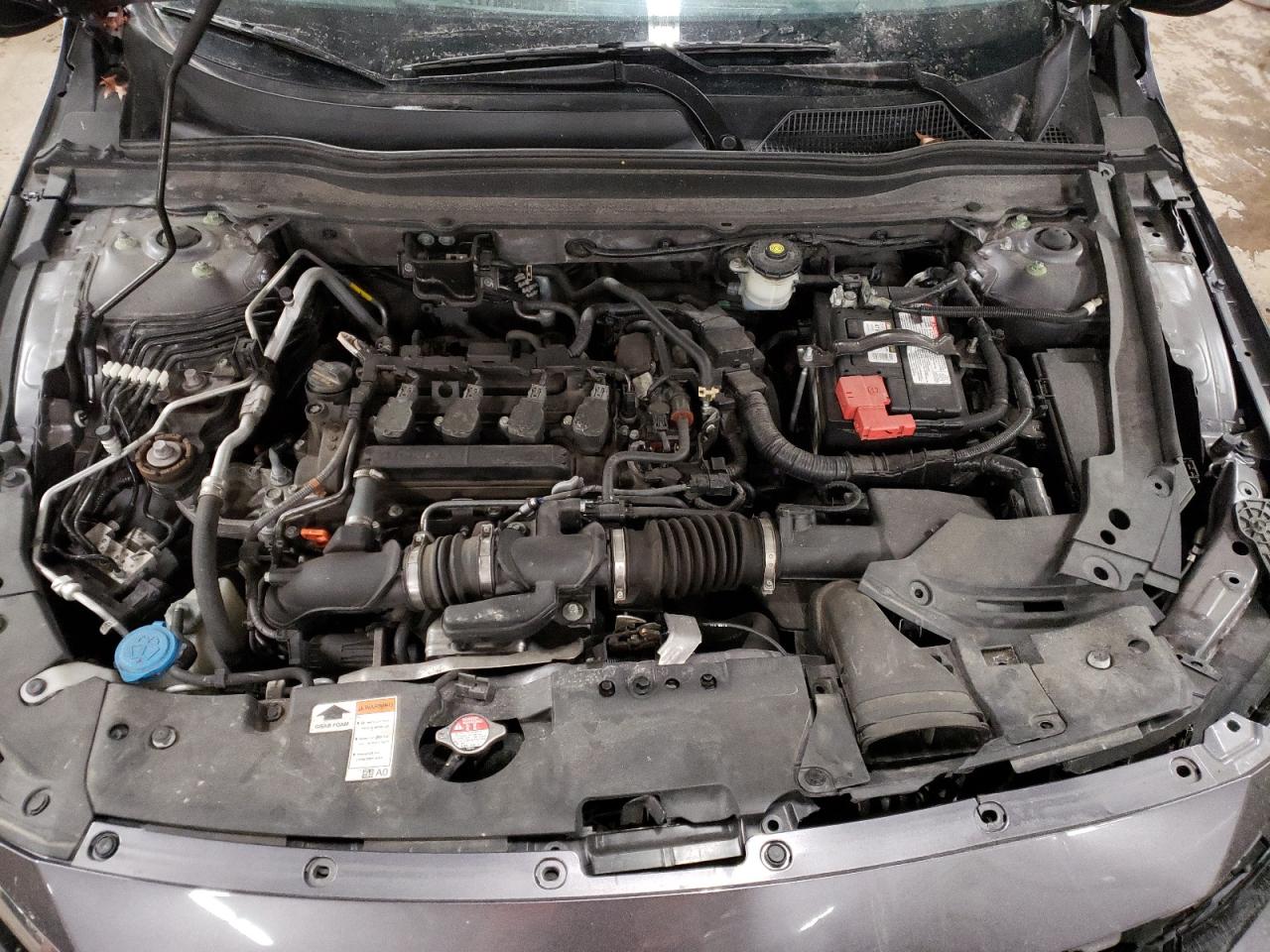 2021 Honda Accord VIN 1HGCV1F1XMA047428 Copart auction photo, front end / minor dent/scratches damage thumbnail 11