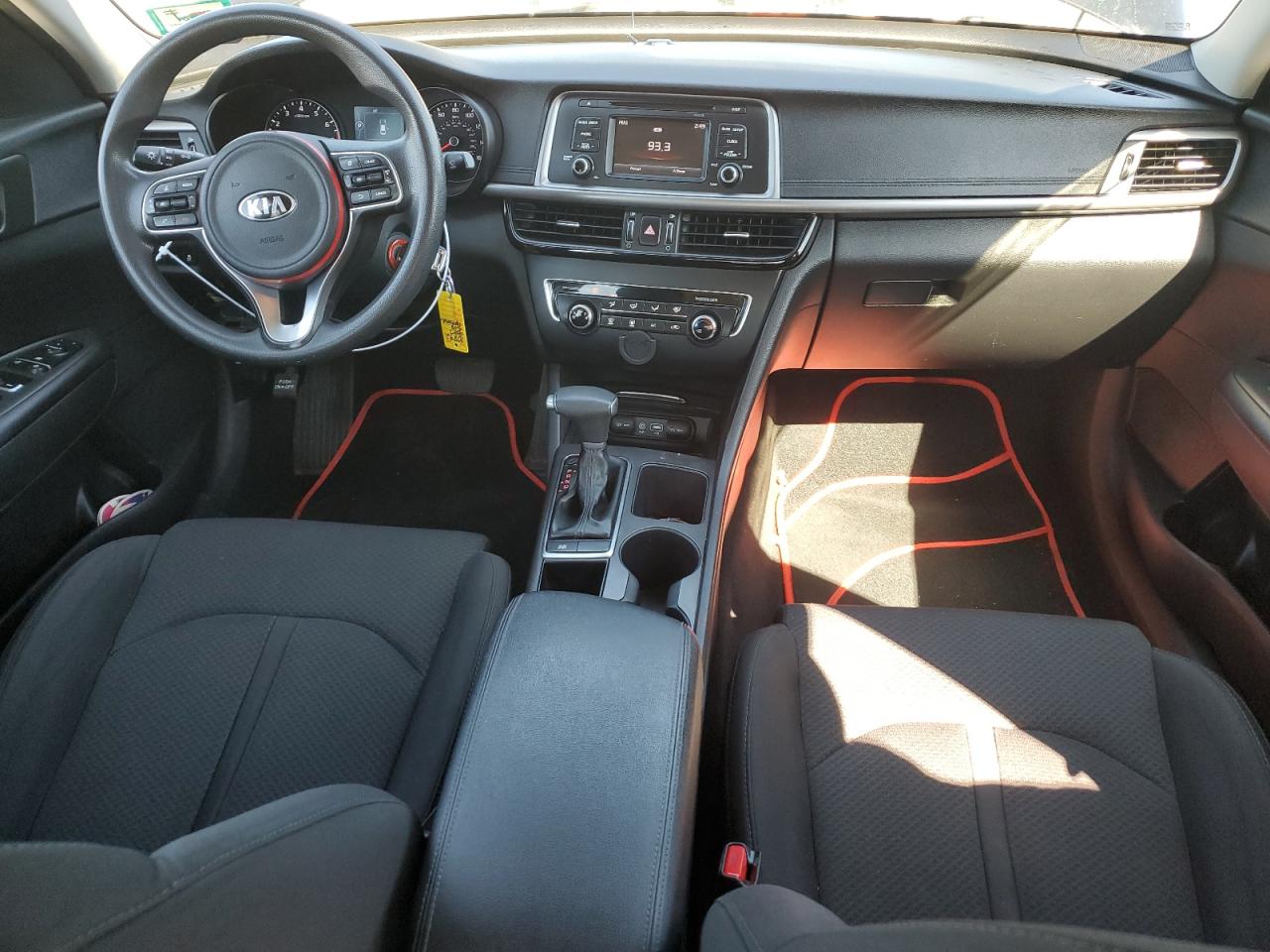 2017 KIA Optima VIN 5XXGT4L32HG165173 Copart auction photo, front end damage thumbnail 8