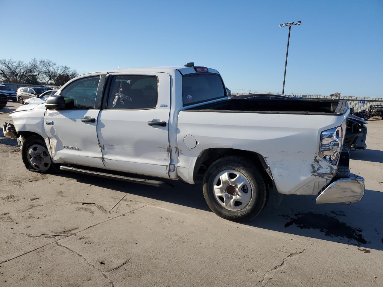 2021 Toyota Tundra VIN 5TFDY5F1XMX986903 Copart auction photo, all over damage thumbnail 2