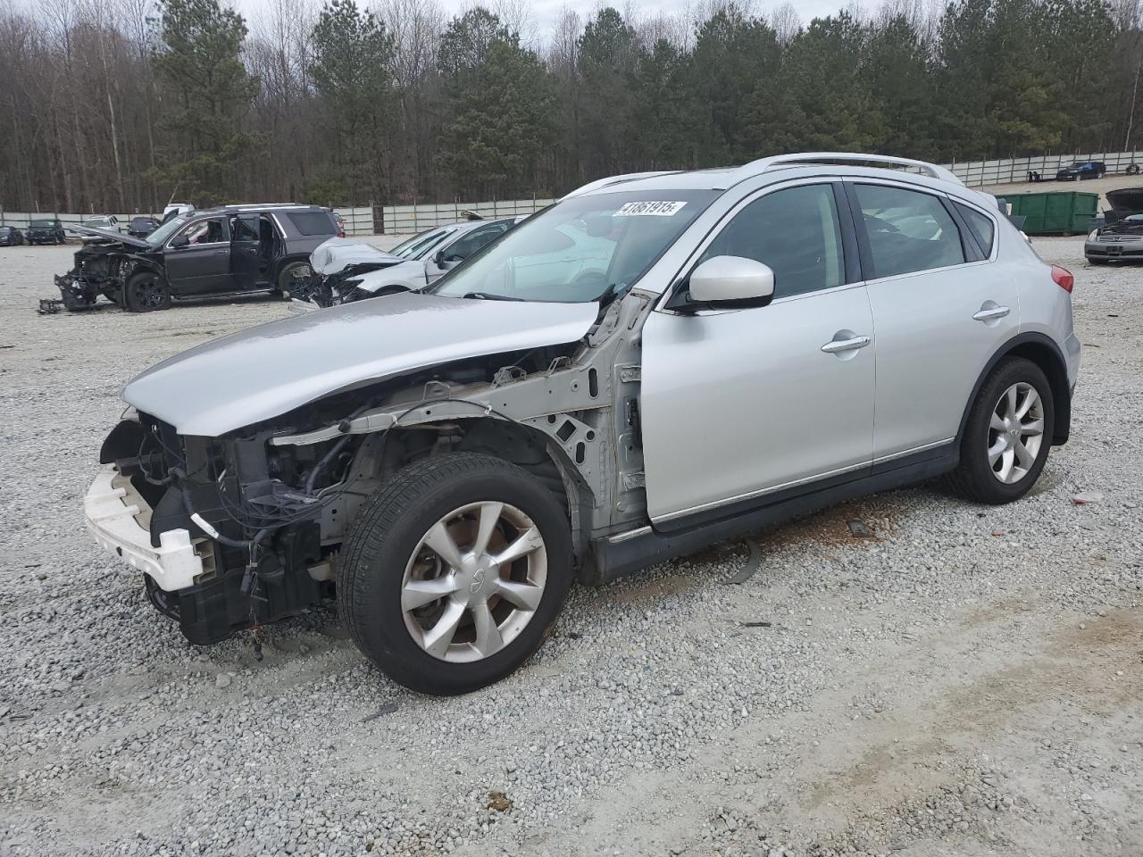 2008 Infiniti EX VIN JNKAJ09E38M305771 - Copart auction photo