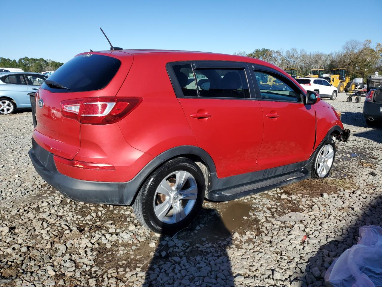 2012 KIA Sportage VIN KNDPB3A20C7285885 Copart auction photo, front end damage thumbnail 3